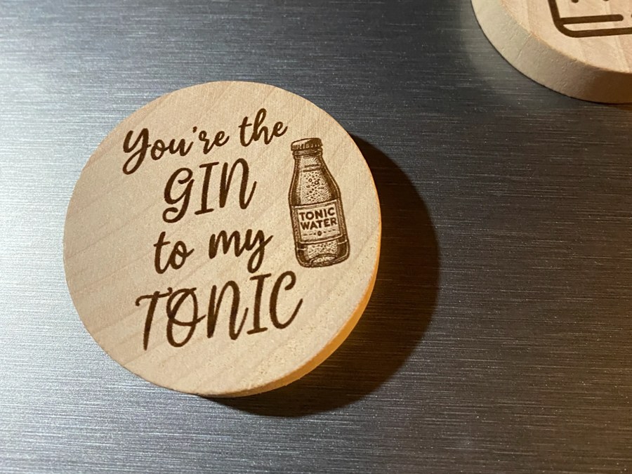 Gin Tonic Fridge Magnet
