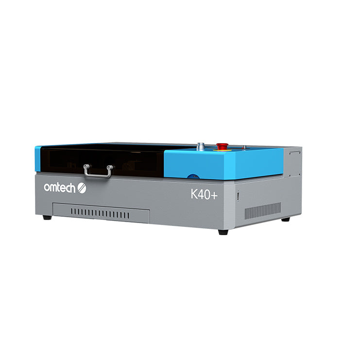 The OMTech K40+ desktop CO2 laser engraver