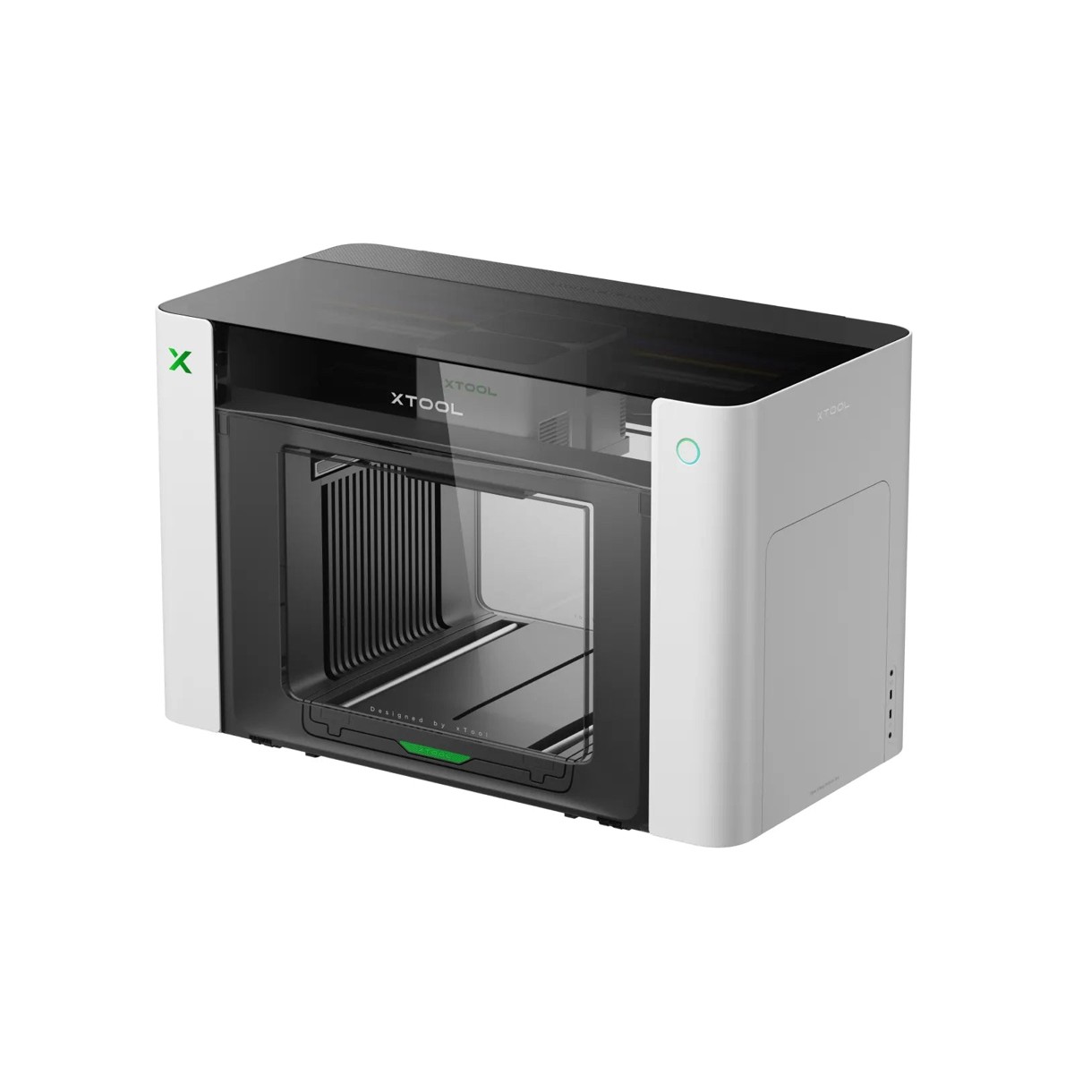 The xTool O1 Omni, a compact 4-in-1 desktop printer