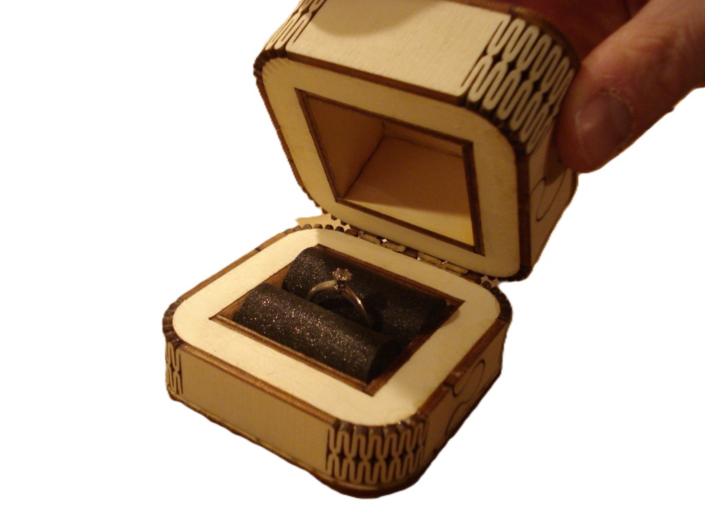 Wedding Ring Box jewelry gift box idea