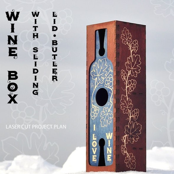 "Exquisite" Wine Box gift design