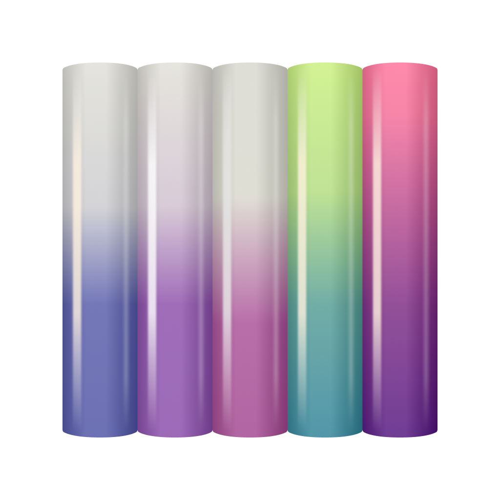 Sun Color Changing Puff Heat Transfer Vinyl