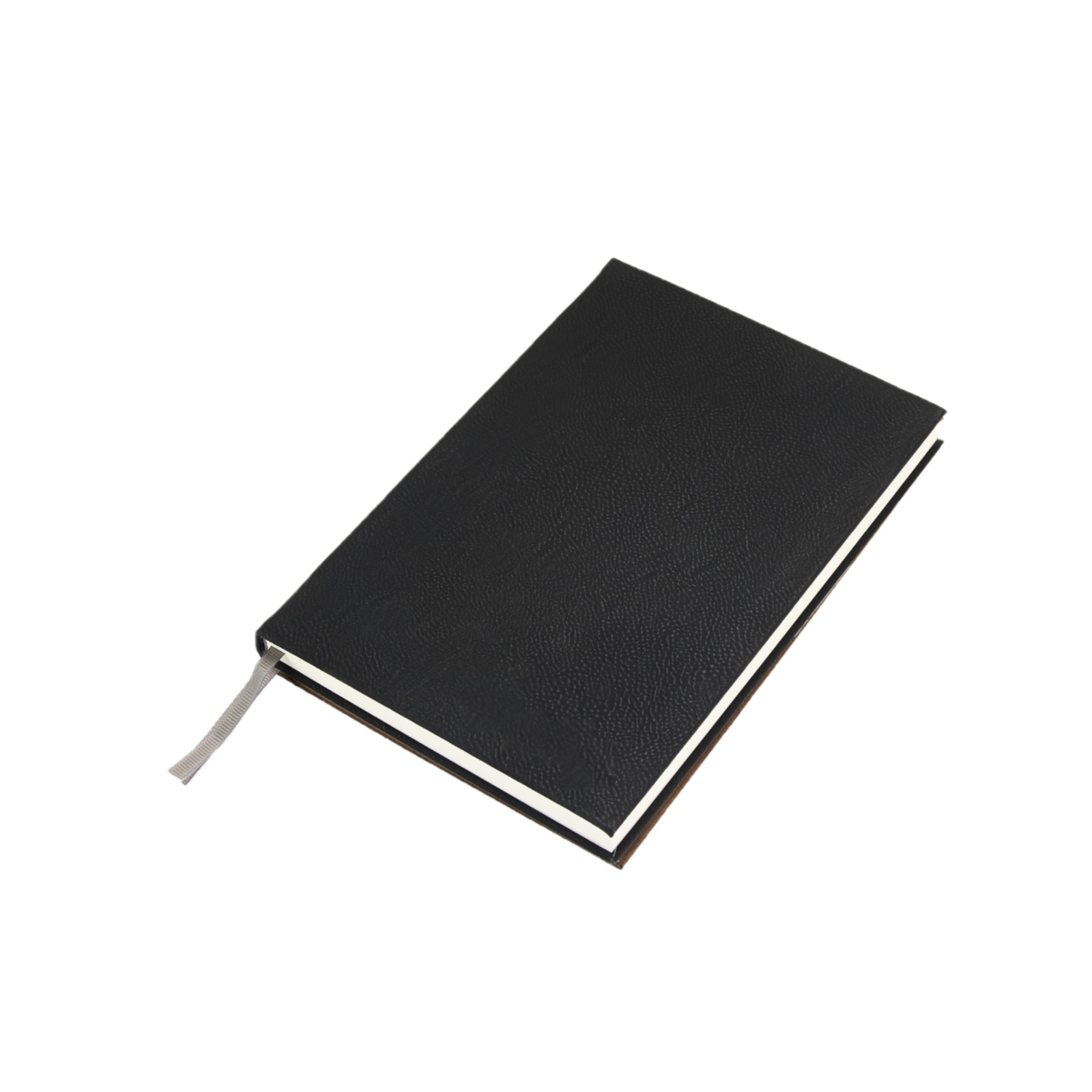 Black to Silver Laserable PU Notebook