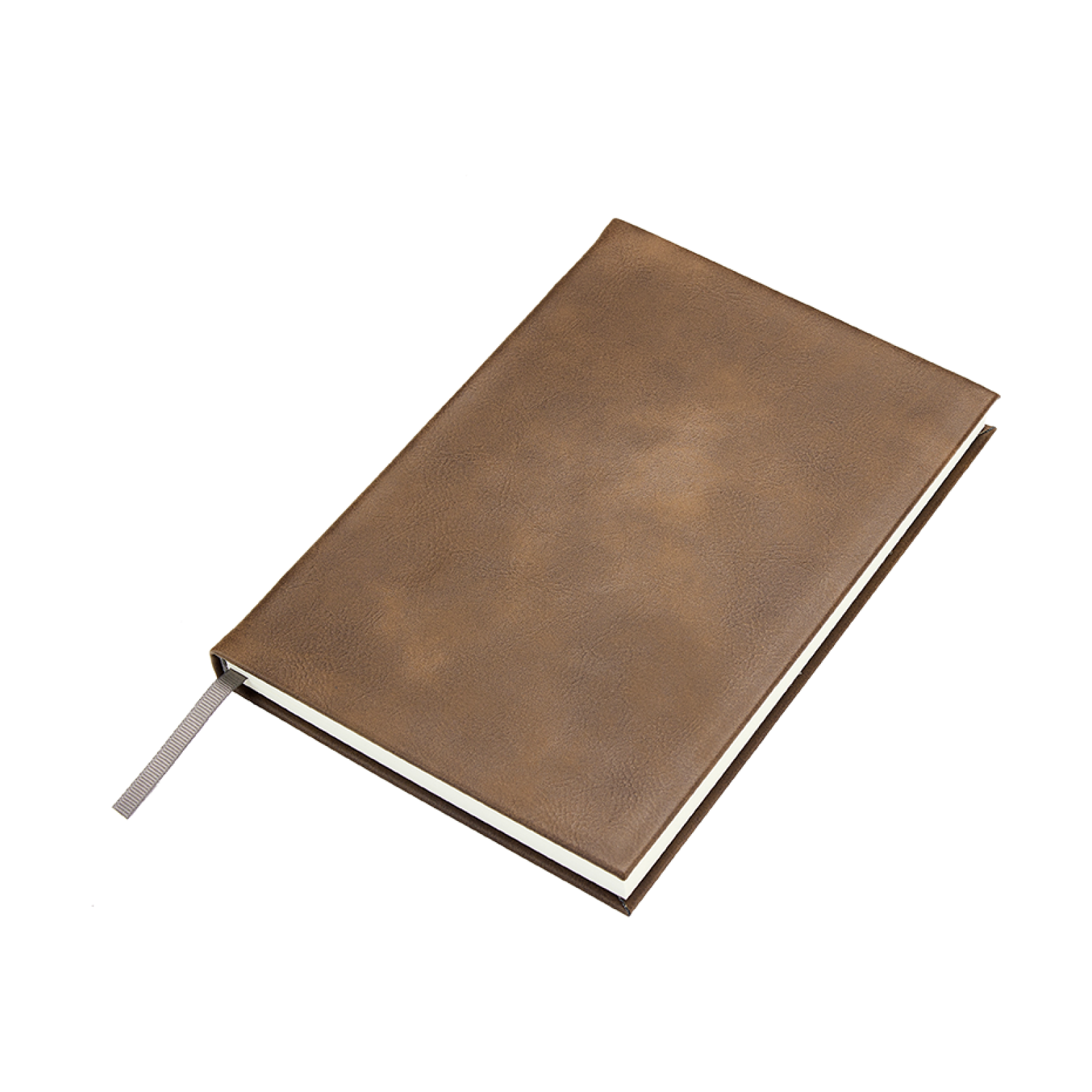 Brown to Gold Laserable PU Notebook