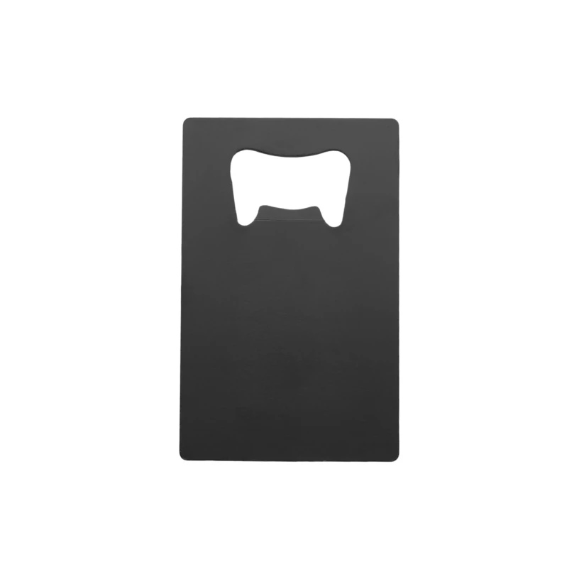 Credit Card Bottle Opener Black